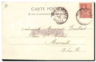 Arênes de Béziers — Uma boa pique — M. P. Prot. — Verso