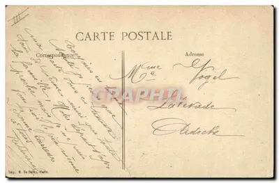 O Transatlântico LA PROVENCE — Editor E. Dailey, Paris — Verso