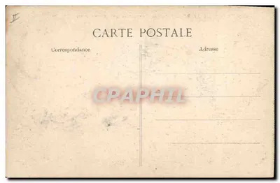 Le Havre — « Provence » wchodzący do portu w burzę — Rewers