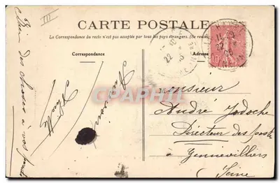 Le Havre — « La Provence » — F.B. 15 — Rewers