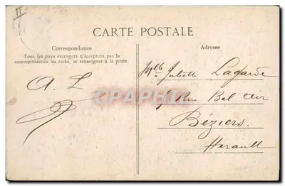 Le Havre — A "Provence" entrando no porto em tempo ruim — editor desconhecido, n° 280 — Verso