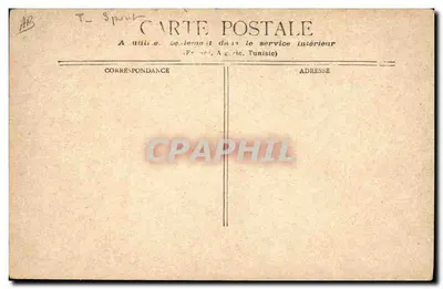 Caza de jabalí — grupo de jinetes y perros en un bosque — M.J.S. — Reverso