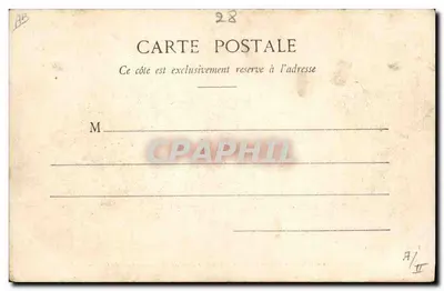 Uma Caça à Corrida na Floresta de Dreux — O Pavilhão de Rondel, Vos de Chasse — Léon Poncault, Paris, n° 1 — Verso