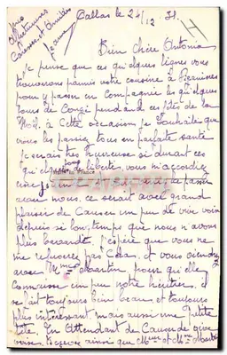 Mulher sentada em um grande balde — editor REX, n° 2465 — Verso