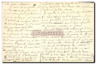 Dwie młode dziewczyny w sukniach stylu victoriańskich — ilustracja rytowana — seria 619, wydana przez L. (Léon) w Paryżu — Rewers