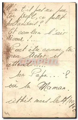Mały Holender — Dziecko na przystani z młykiem wiatrowym — wydawca nie widoczny — Rewers