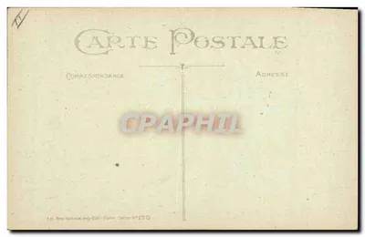 Grande galinha — Série N°170 — Em. Brothous Imp. Dép. Paris — Verso
