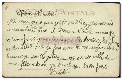 Femme à la puce — Nos Dicton — Griff — Verso