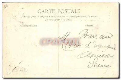 Le Havre — "Le Rochambeau" — E.P. n°276 — Verso