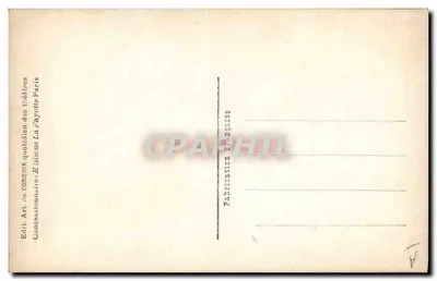 Artysta w swojej logii — A. de Chauveron — Photo COMEDIA — Rewers