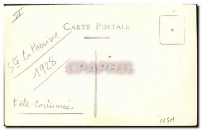 Costumed Party — Sainte Catherine — 12501 — Back