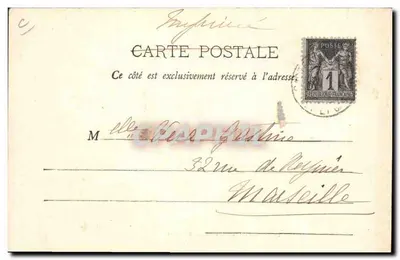 Hütte der Bretonischen Schuhmacher — A. WARBON, St-Rémy-en-Belgique — n° 296 — Rückseite