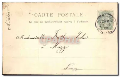 La Repasseuse — scène van stomen — uitgegeven door Roycy, NANCY, n°5 — Achterkant