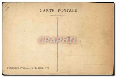 Bilhete postal antigo Fantasia Ilustrador Griff — Verso