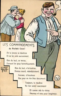Os Mandamentos do Perfeito Corno! — Grift — Editor Brocheriou, Série N°174
