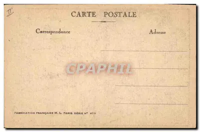 Nossos bons camponeses — caricatura política — Fabricação Francesa M.L. Paris, série n° 673 — Verso
