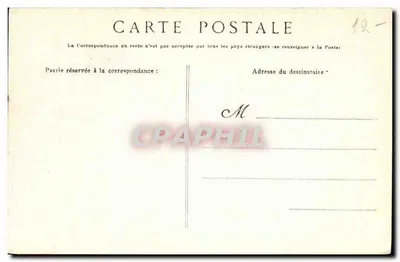 Torrenacht — Speel met de cape om de banderillas te roepen — Uitgave van het Magasin : Au Souvenir, 14, rue Mazagran, Biarritz — Achterkant