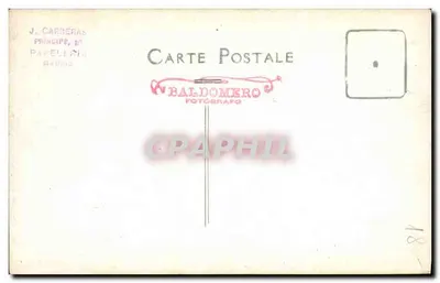Toreador i byk — przedstawienie towarzyskie — Baldomero Fotógrafo, Madryt — Rewers