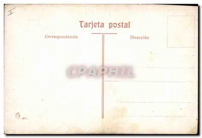 Stara pocztówka Corrida Course de taureaux Un quite — Rewers