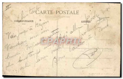 Contratorpedeiro de Escadra Oriflamme — Coleção H. Laurent, Port-Laulu — Verso
