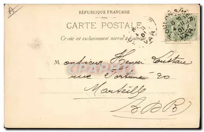 Marinha Francesa — Le Pothuau — FA & Cie — Verso