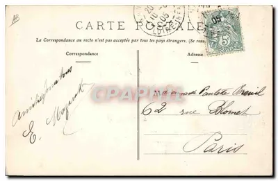 Guérande (L.-Inf.) — Le Galant Paludier — Phototype Vassellier, n°1512 — Verso
