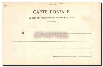 Légé (Loire-Inférieure) — Costumi antichi - Barbe di cuffia sollevata dopo la messa di matrimonio — Collezione A. Thuret, Nantes — Verso