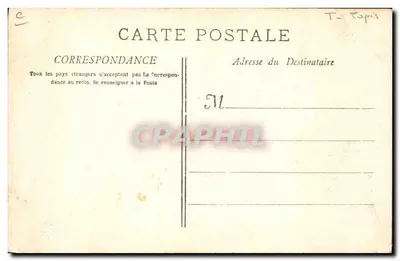 Tunesischer Weber — Kolonialausstellung in Marseille — V. L. n° 54 — Rückseite