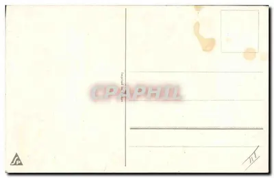 Petite fille avec panier de roses — jardin printanier — Imprimeur — Verso