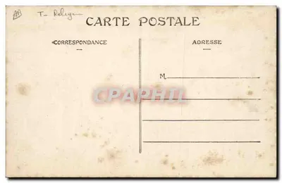 Beatificatie van Jeanne d'Arc — Rome, 19 april 1909 — M. Marron, uitg. Orléans — Achterkant