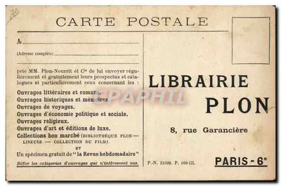 Philippe Barrès — Wojna w dwadzieścia lat — Librairie Plon — Rewers