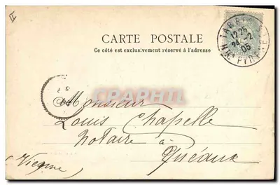 Tarbes - El Haras — O. T. Editor, Louis, n° 554 — Reverso