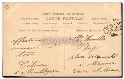 Santa Catarina — carta postal ilustrada — editor J.P. n°1819 — Verso