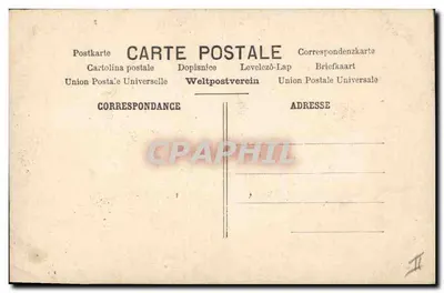 Święta Katarzyna — młoda kobieta w kolorowym stroju — H.K.C. n°3227 — Rewers