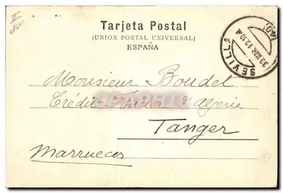 Corrida de Toros — Suerte de vara — Stengel & Co., Dresde 22305 — Verso