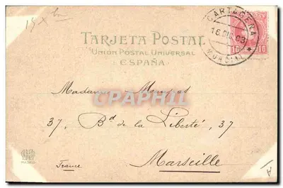 Corrida de touros — Um quite — Hauser y Menet, Madrid, n° 320 — Verso