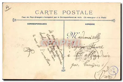 Portaaviones Patrie — Marina Militar Francesa — Marius BAR, fot. Toulón — Reverso