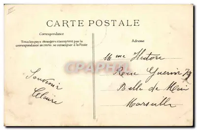 Marina Nazionale — 'Patrie' — Cuirassata d'Escadra (14.868 tonnellate) — Editore E.P.D. n°142 — Verso