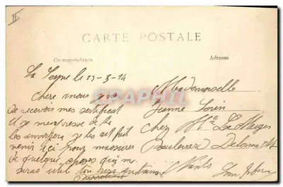 Marinha Nacional — 'Pátria' — Cegueiro de Escadra, 14.865 toneladas — B.D. editor — Verso
