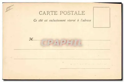 O "Pothuau" na enseada de St-Malo — Fototipia A. Bergard et Cie, Nancy — n° de série não visível — Verso