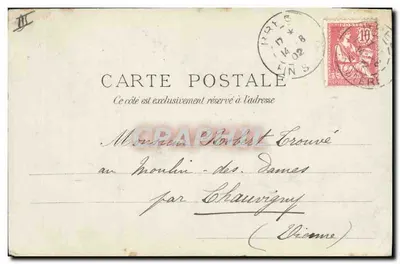 Jeunes Gens de Châteaulin — Collection VII.111.111, Quimper — n°1183 — Verso