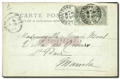 Żeni się w Fouesnant — kolekcja VILLARD, Quimper — n°1208 — Rewers