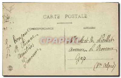 A Condição das Seda — Saint-Étienne — Editor desconhecido, n° 243 — Verso