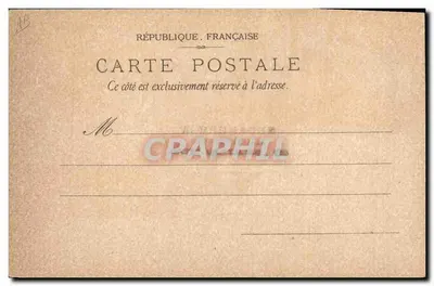 Crianças brincando em um parque — A. BRUNACHE, BOITE AUX LETTRES, NÎMES — Verso