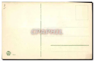 Crianças brincando em uma colina — S. EXSALTION, n° 7507 — impressa na Alemanha — Verso