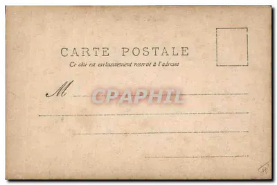 Jules Claretie — portrait en bureau — O.E.P. — Verso