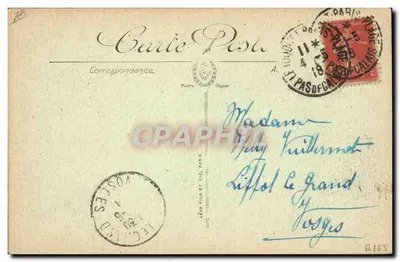 Le Touquet-Paris-Plage — O Concurso Hipico — LL. n° 242 — Verso