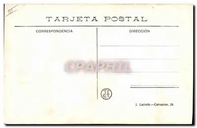Citando voor een stok — Torrenracen — Collectie Lidia, n°7 — Achterkant