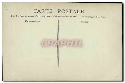 Franse Marine — De « POTHUAU » Panzerkruiser van de 2e klasse — Achterkant