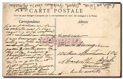 La « Patrie », Cacciatorpediniere da 15.000 tonnellate — A. Bougault, n° 497 — Verso